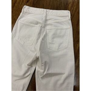 Agolde 90’s pitch white denim 26
